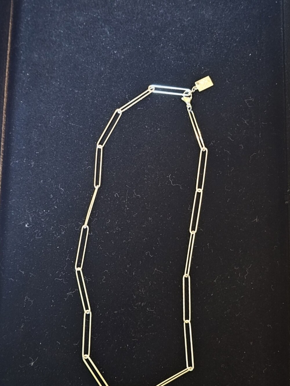 NWT Miranda Frye Retired Solid 925 Silver ✦CARTER PAPERCLIP✦ Necklace 18"